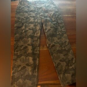 J. Crew Green and Brown Cargo Pants with Durable Fabric. New with tags.